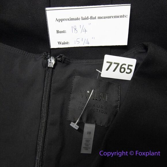 New! White House‎ Black Market AURA Short-Sleeve Sculpting Sheath Dress, size 10 - Picture 12 of 14